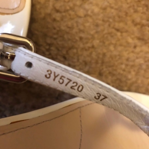 White Prada Sandals - Picture 4 of 6